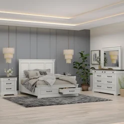 Sheridan White Bedroom Set