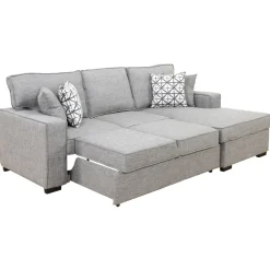 Siesta Sofa Chaise with Pop-Up Trundle
