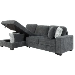 Slumber 2pc Sleeper Sofa with Left Storage Chaise