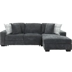 Slumber 2pc Sleeper Sofa with Right Storage Chaise