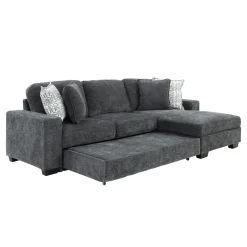 Slumber 2pc Sleeper Sofa with Right Storage Chaise