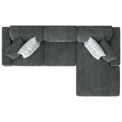 Slumber 2pc Sleeper Sofa with Right Storage Chaise