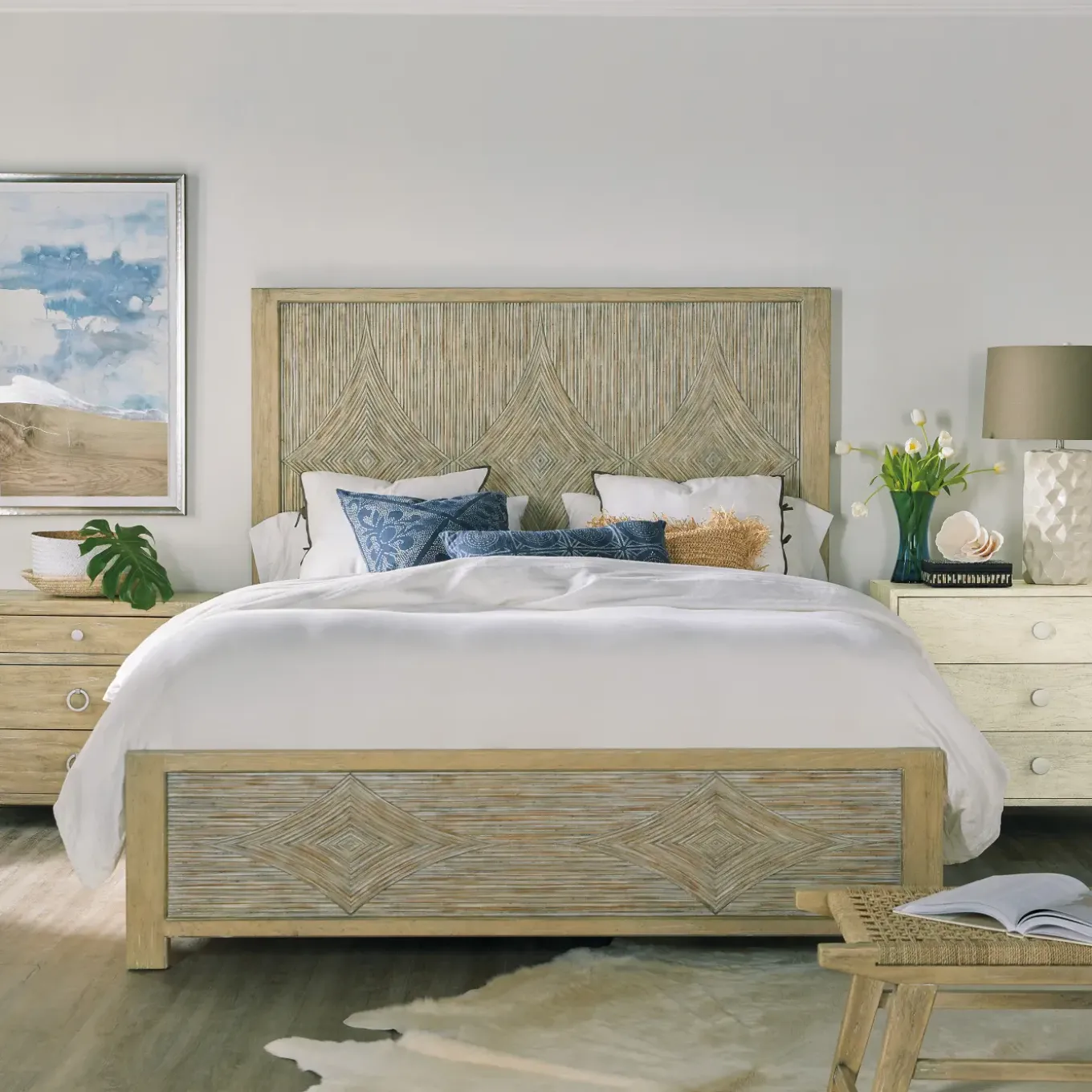 Surfrider Queen Panel Bed