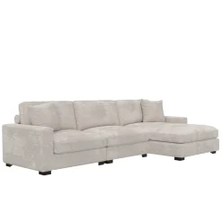 Sydney 3pc Right Chaise Sofa