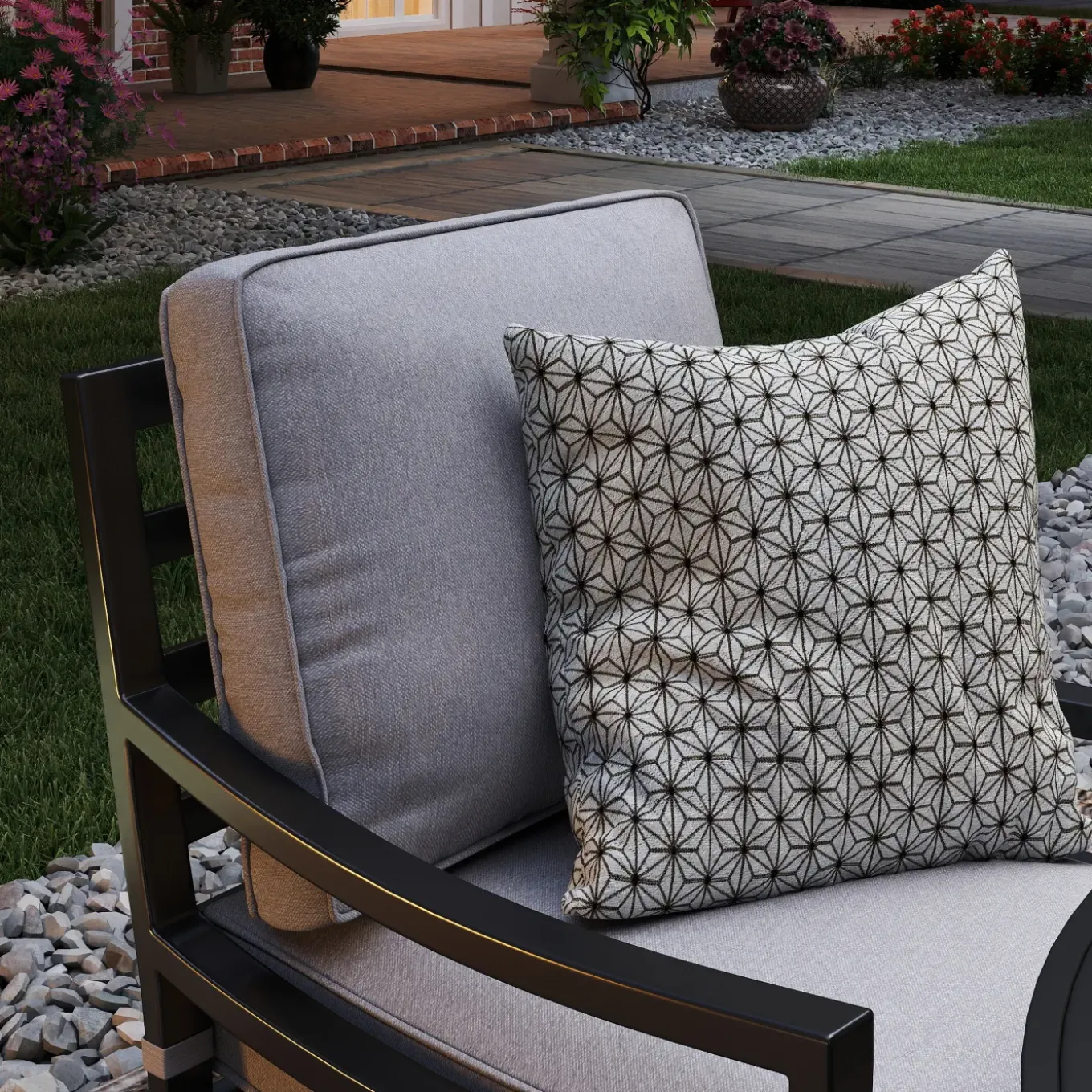 Tahoe Outdoor Fire Chat Set-New! Tahoe Outdoor Fire Chat Set