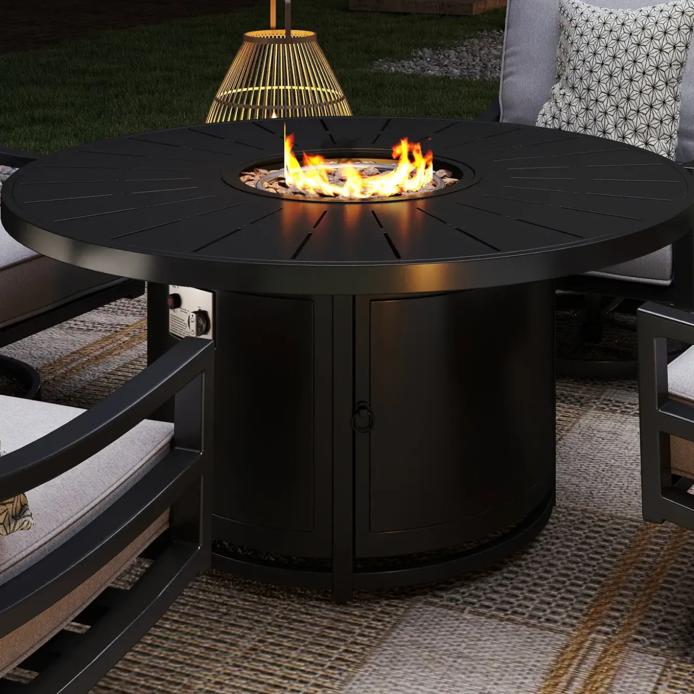 Tahoe Outdoor Fire Chat Set-New! Tahoe Outdoor Fire Chat Set
