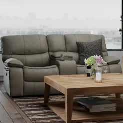 Trilogy Power Reclining Console Loveseat