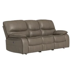 Trilogy Power Reclining Living Room Set-Brown