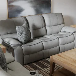 Trilogy Power Reclining Living Room Set-Gray