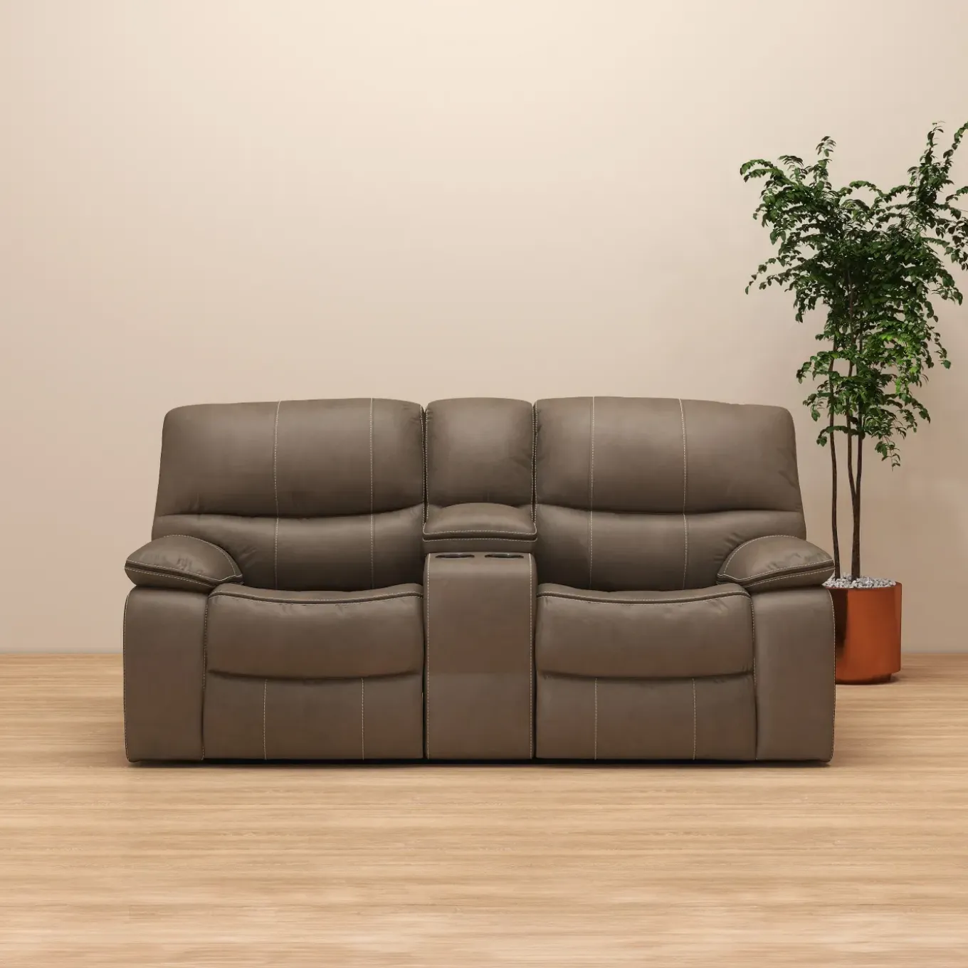 Trilogy Reclining Console Loveseat
