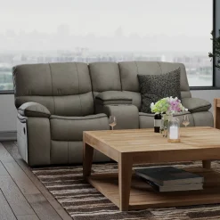 Trilogy Reclining Console Loveseat