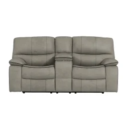 Trilogy Reclining Living Room Set-Gray