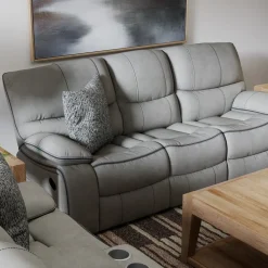 Trilogy Reclining Living Room Set-Gray