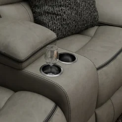 Trilogy Reclining Living Room Set-Gray