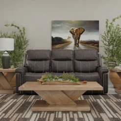 Triplex Power Triple Reclining Sofa