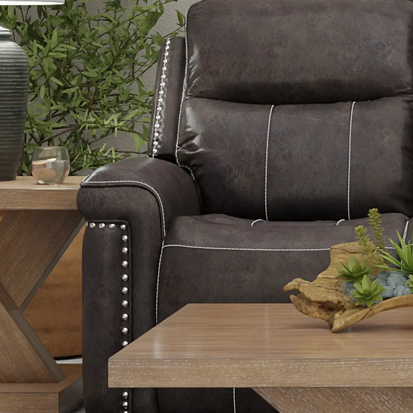 Triplex Power Triple Reclining Sofa