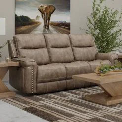 Triplex Power Triple Reclining Sofa