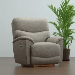 Trouper Power Rocker Recliner with Power Headrest & Lumbar