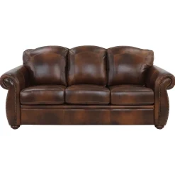 Tuscan Leather Living Room Set