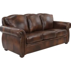 Tuscan Leather Living Room Set