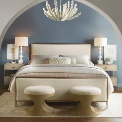 Westwood King Upholstered Bed With Metal