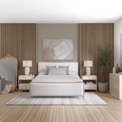 Westwood King Upholstered Bed With Metal