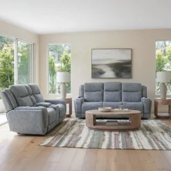 Winfield Living Room Set Power Sofa & Power Loveseat