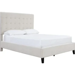 Winnie Cream Upholstered Bed