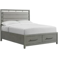 Winslet California King Bed, Dresser, Mirror, Nightstand