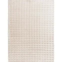 8'x10' Babel Ivory Area Rug with Memory Foam