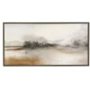 62x32 Misty Landscape Wall Art