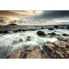 40" x 60" Ocean Rocks Glass Wall Art
