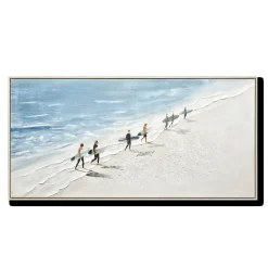 55x28 Surfers Wall Art